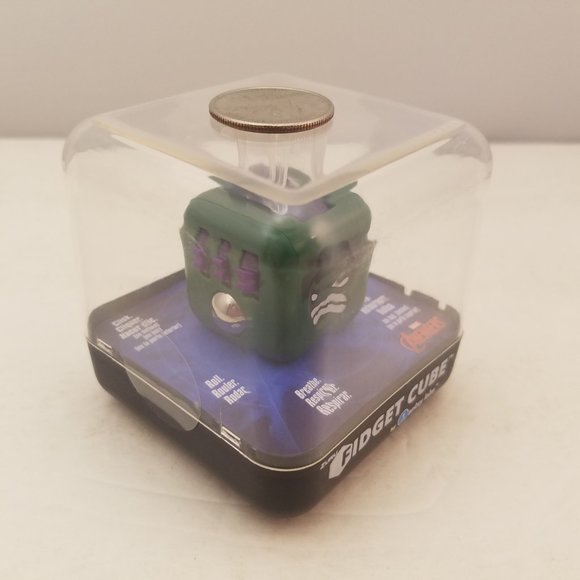 Marvel HULK Zuru Fidget Cube By Antsy Labs # 8107 Focus Aid - Picture 7 of 8